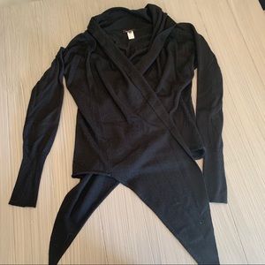 Kerisma Black Wrap Sweater